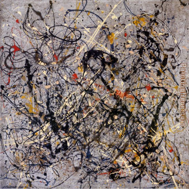 Number 18, 1950 painting - Jackson Pollock Number 18, 1950 art painting